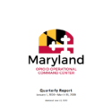 Maryland 2020 First Quarter Fatal Overdose Data